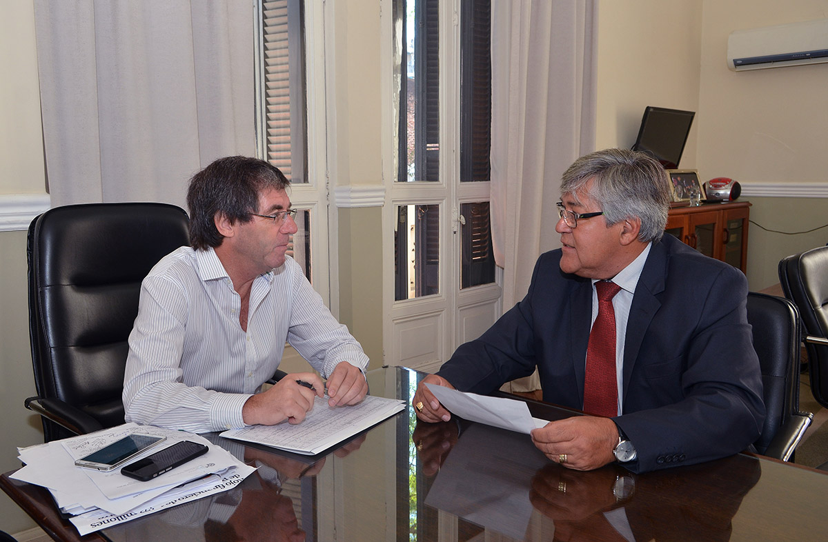 Ballay se reunió con el presidente de IOSPER