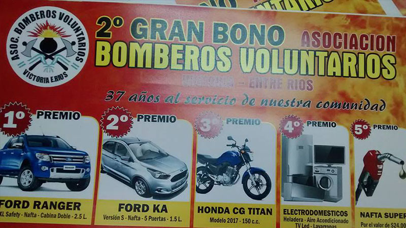 Rifa Bomberos