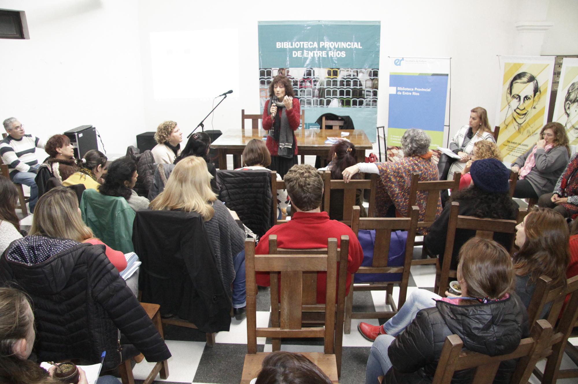 El taller está destinado a bibliotecarios, docentes de todos los niveles y modalidades e integrantes de organizaciones sociales.