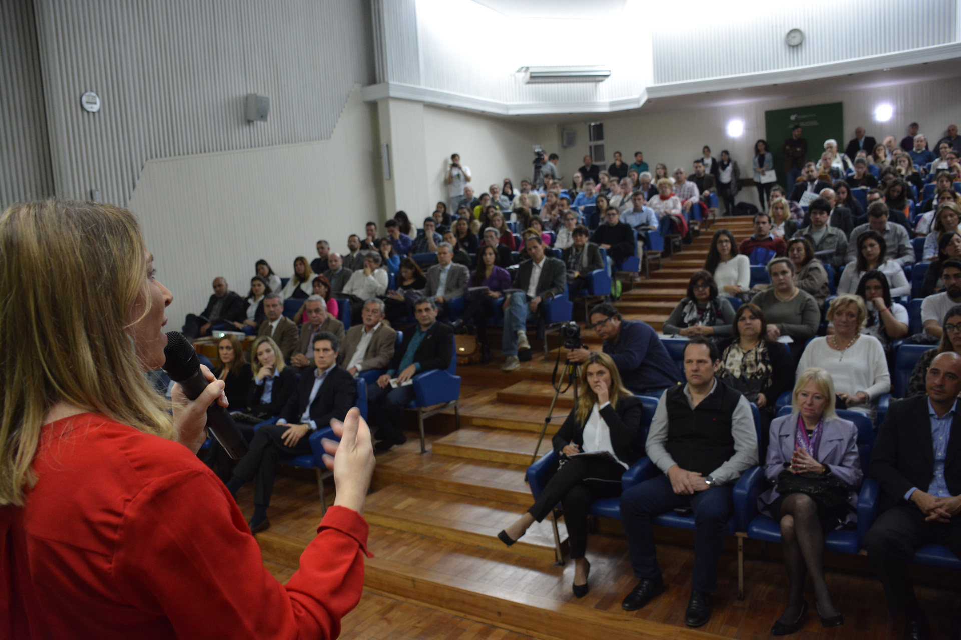 La ministra de Desarrollo Social, Laura Stratta, dio inicio este martes al Congreso.