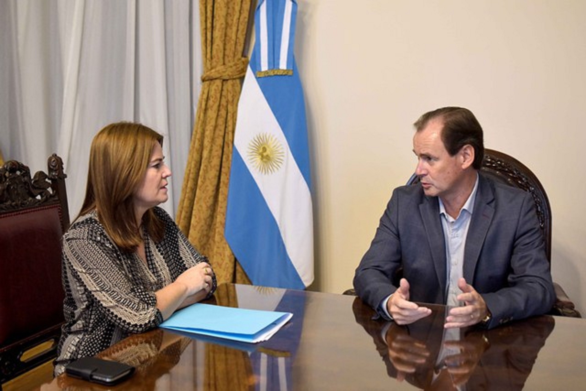 Lo hizo luego de acordar con el gobernador Gustavo Bordet.