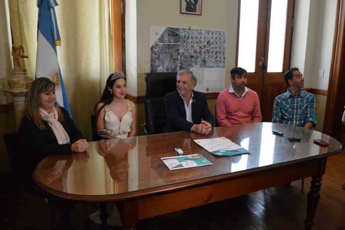 Se procedió al lanzamiento oficial del evento en el despacho del Presidente Municipal.