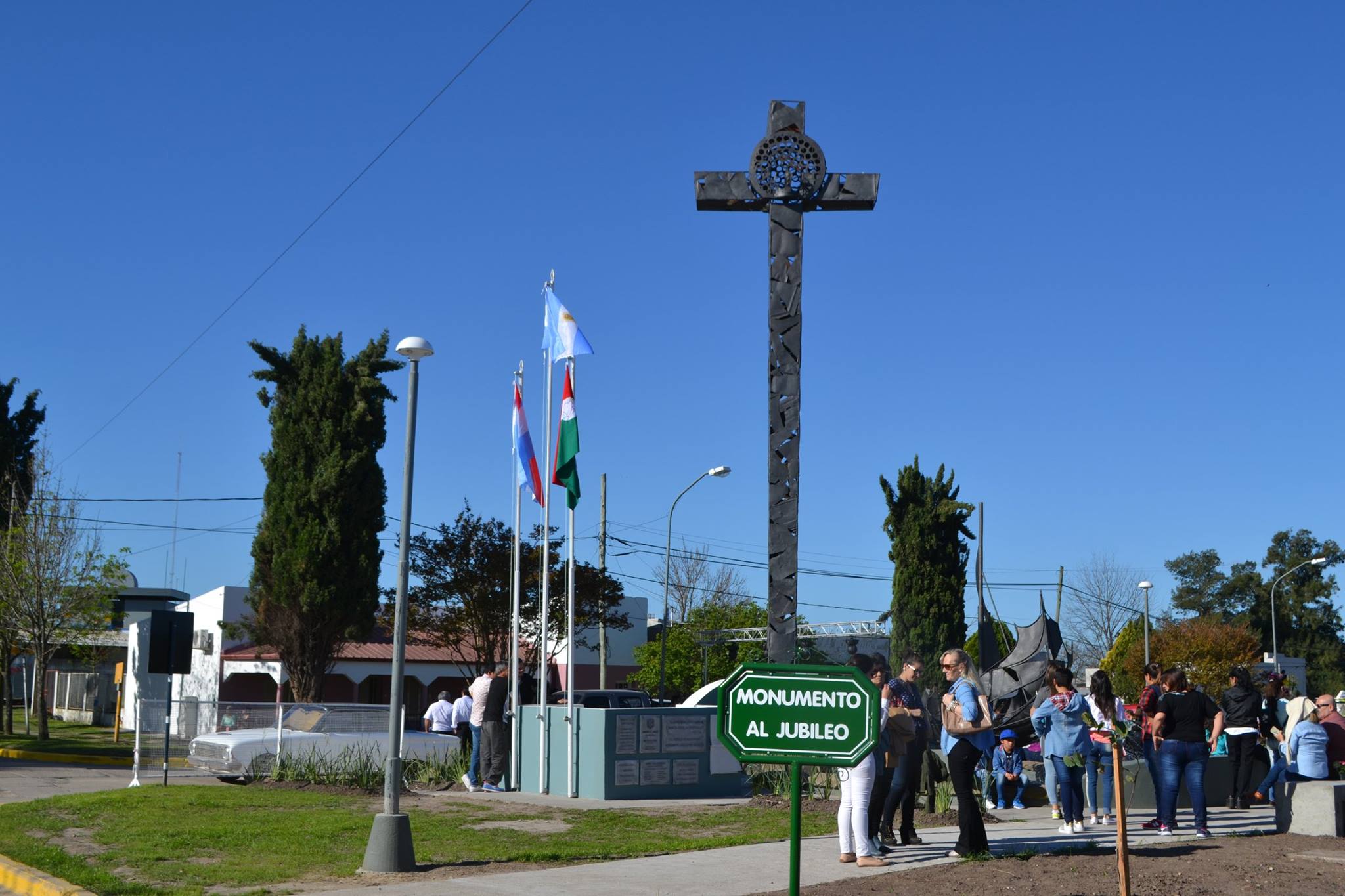 Monumento creado por la escultora Anahí Villarruel.