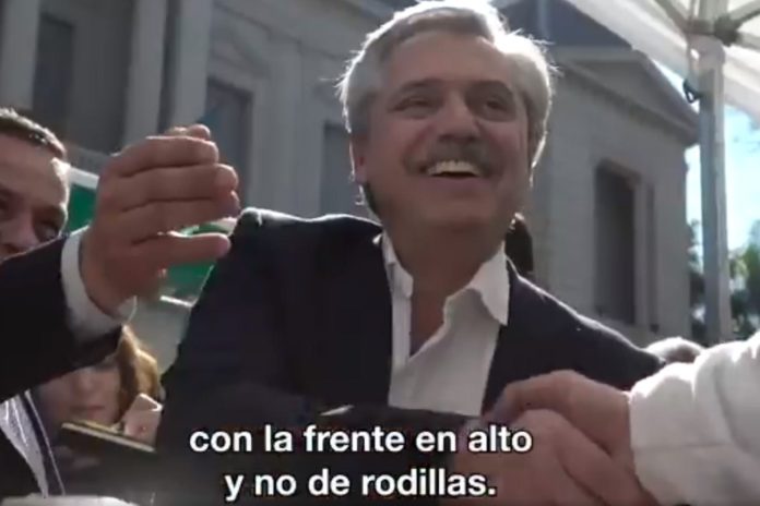 Alberto Fernández lanzó un nuevo spot de campaña: Vamos a poner a la Argentina de pie