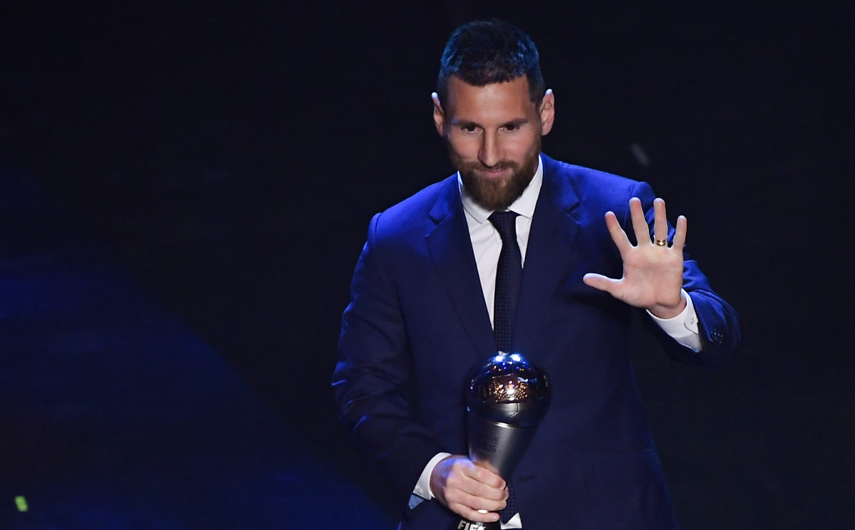 Lionel Messi, ganador del premio The Best de la FIFA