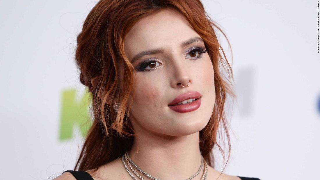 Bella Thorne recibirá premio por película porno